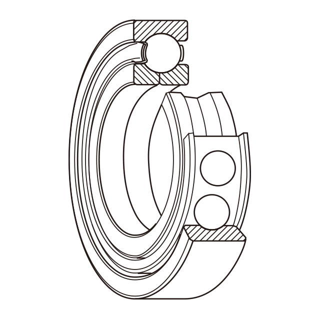 Four-Point Contact Ball Bearings