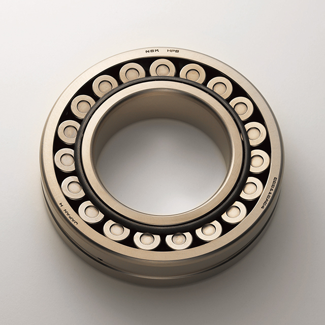 Self-aligning roller bearing:
